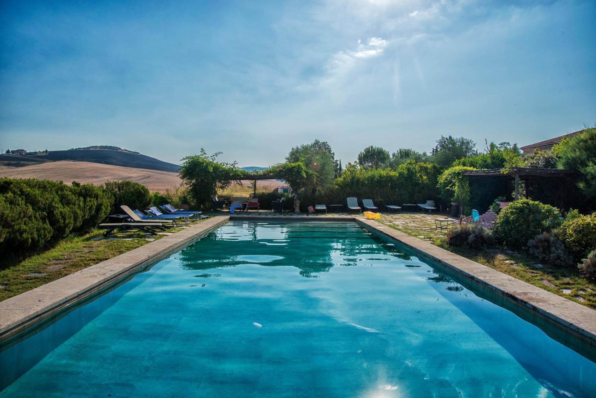 Agriturismo Le Sorbelle D'Orcia Con Piscina П'єнца Екстер'єр фото