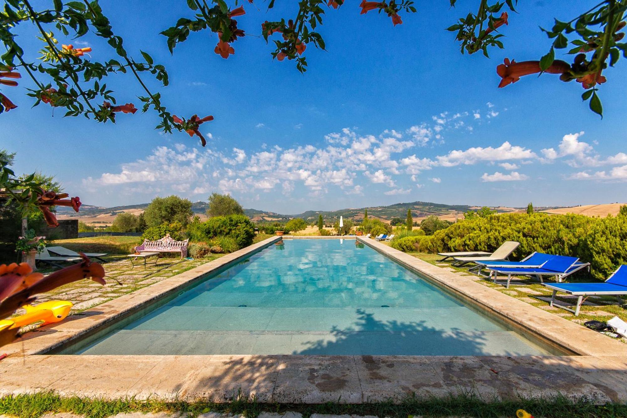 Agriturismo Le Sorbelle D'Orcia Con Piscina П'єнца Екстер'єр фото