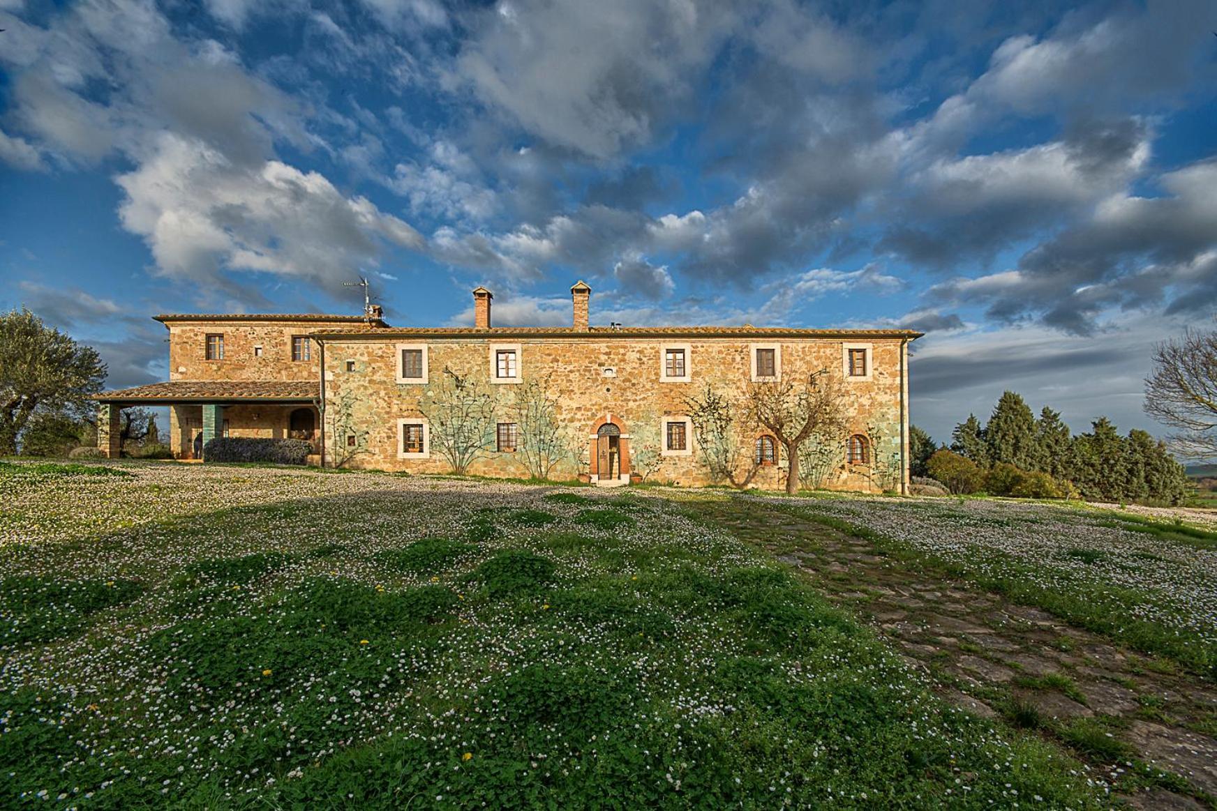 Agriturismo Le Sorbelle D'Orcia Con Piscina П'єнца Екстер'єр фото