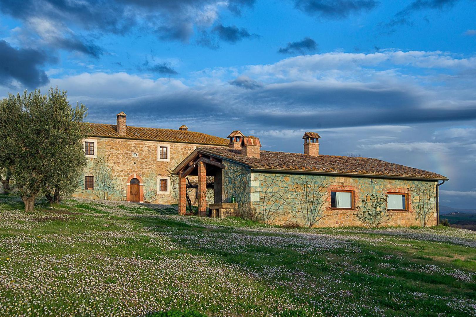 Agriturismo Le Sorbelle D'Orcia Con Piscina П'єнца Екстер'єр фото