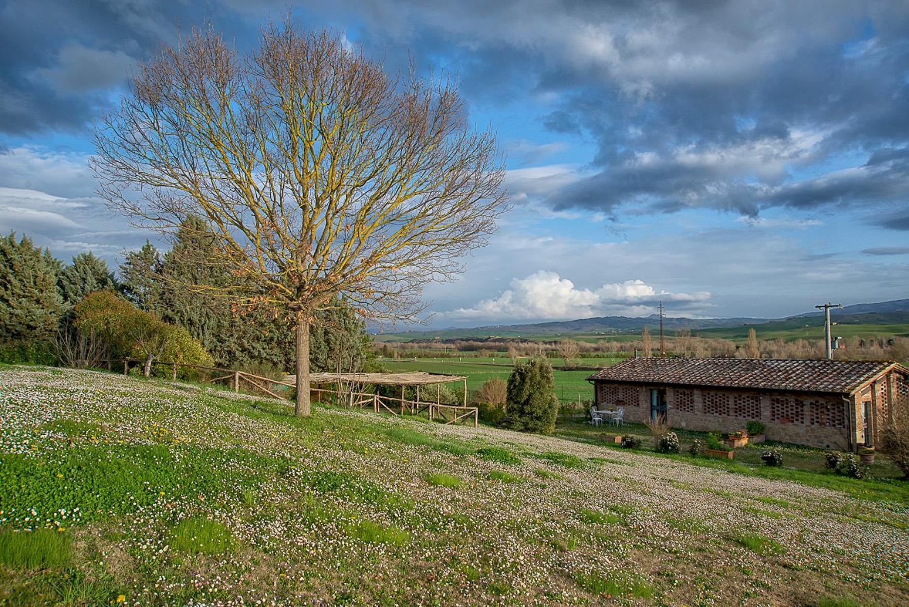 Agriturismo Le Sorbelle D'Orcia Con Piscina П'єнца Екстер'єр фото