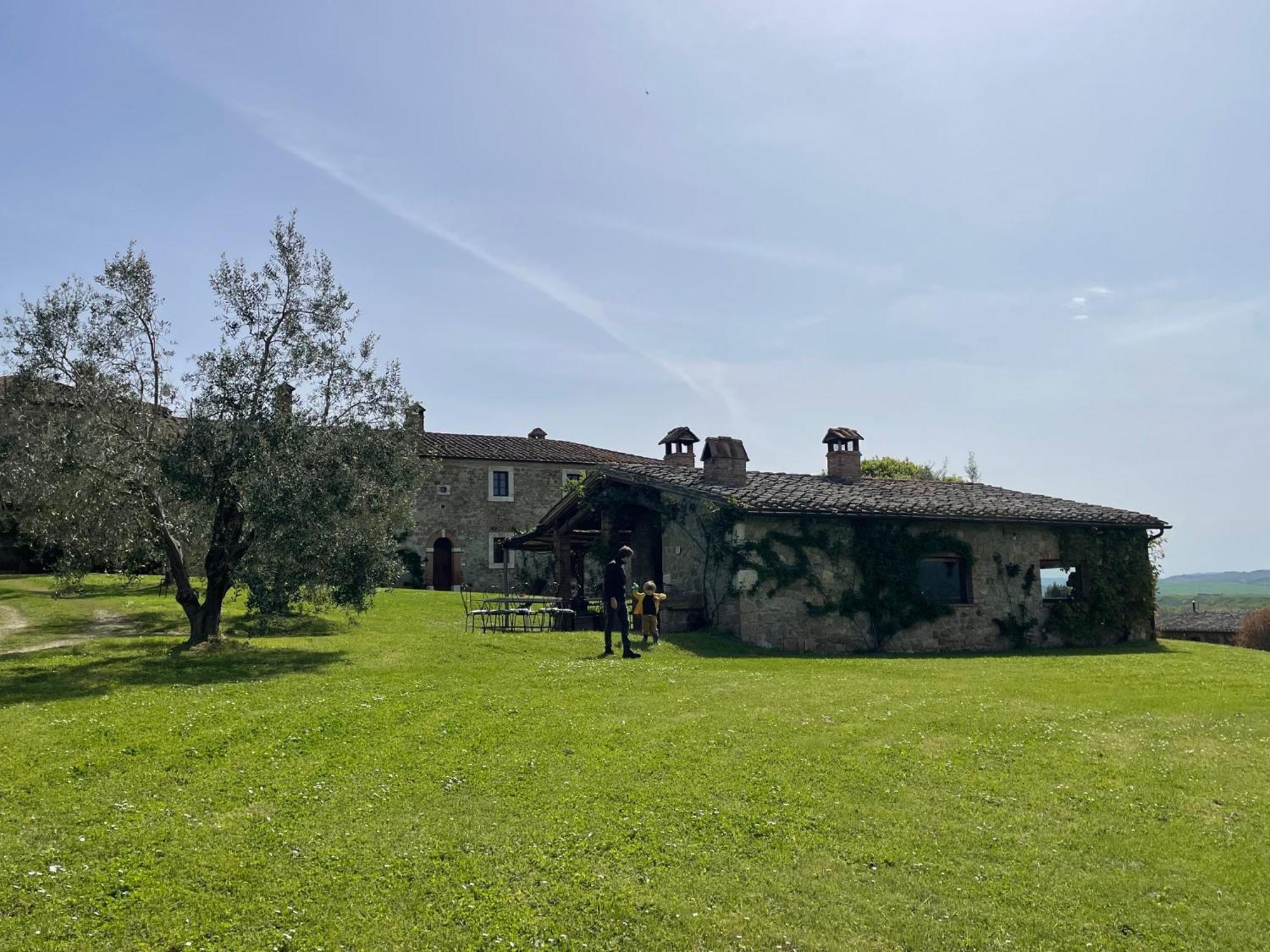 Agriturismo Le Sorbelle D'Orcia Con Piscina П'єнца Екстер'єр фото