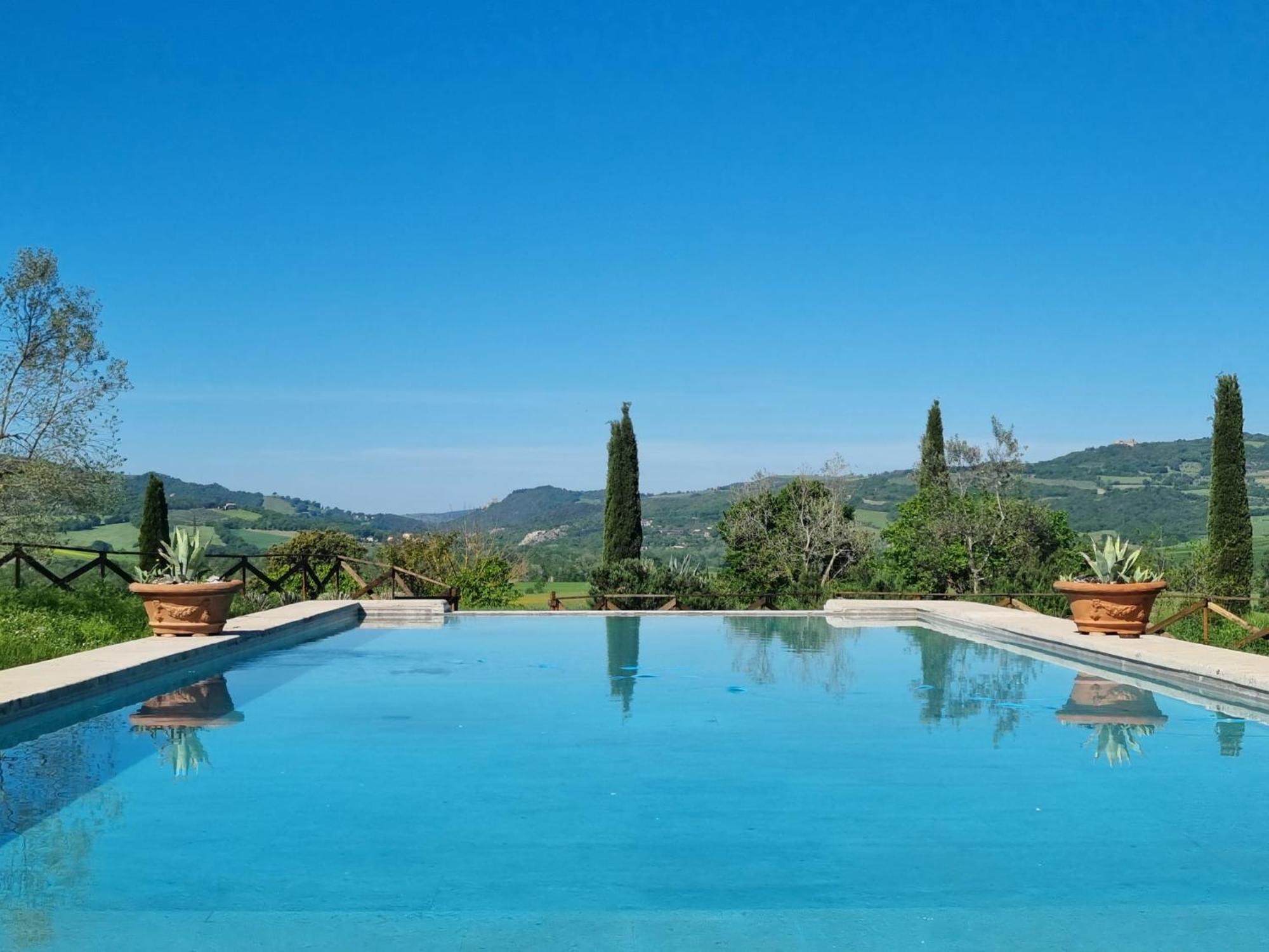 Agriturismo Le Sorbelle D'Orcia Con Piscina П'єнца Екстер'єр фото