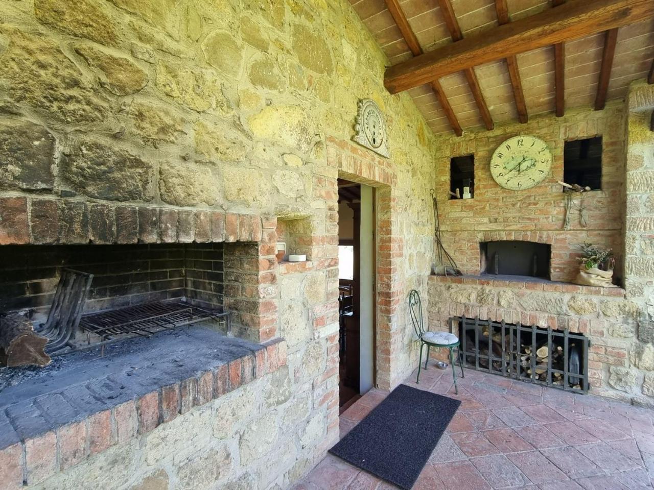 Agriturismo Le Sorbelle D'Orcia Con Piscina П'єнца Екстер'єр фото