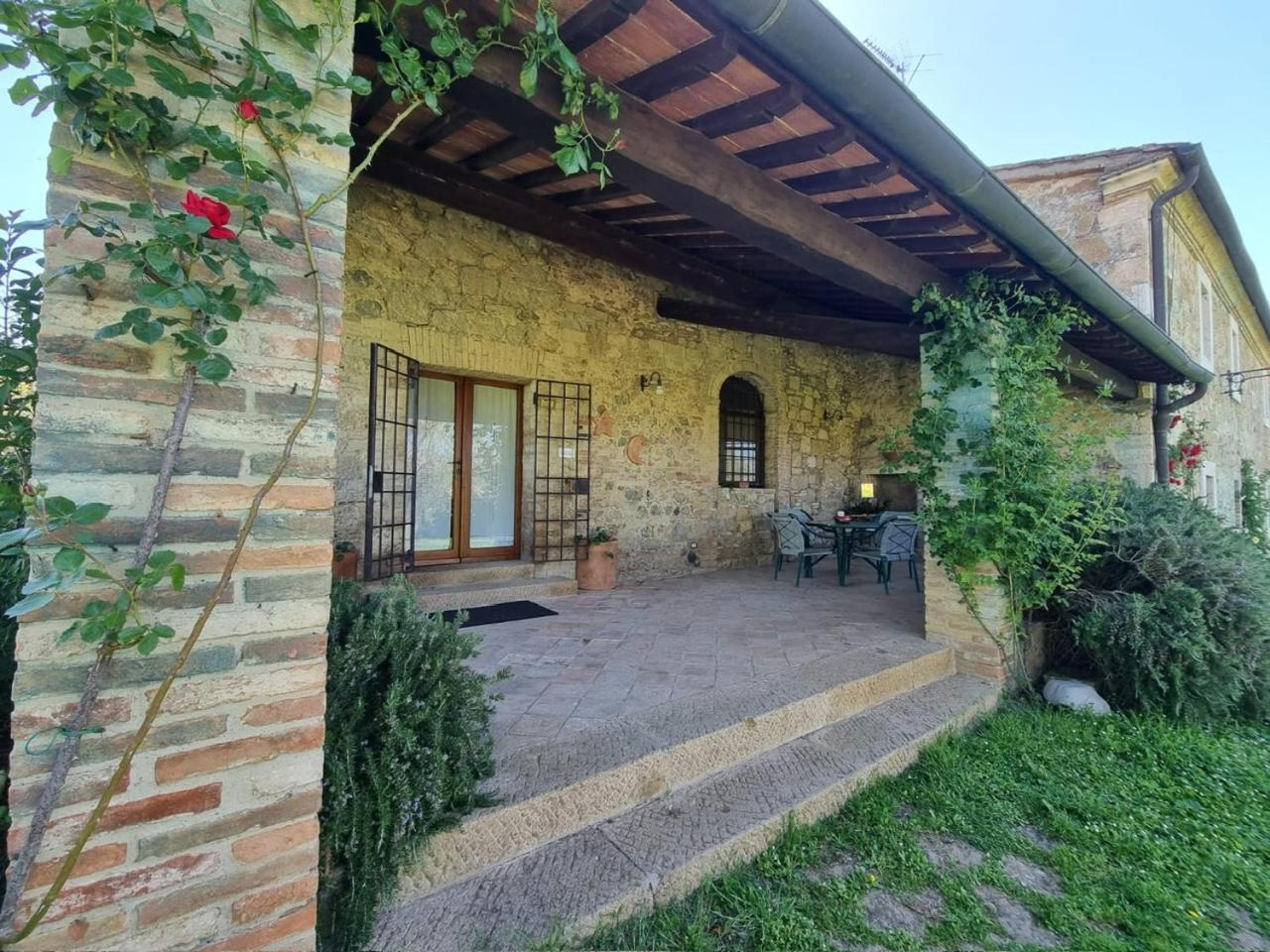 Agriturismo Le Sorbelle D'Orcia Con Piscina П'єнца Екстер'єр фото